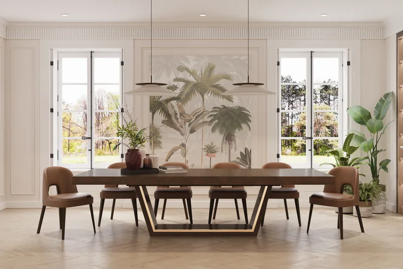 Aria Extension Dining Table