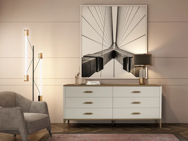 Bourbon Dresser