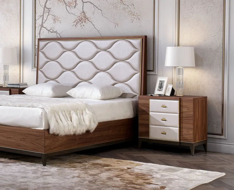 Couture 3 Drawer Nightstand