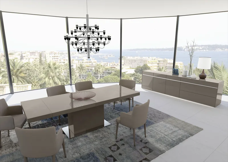 Mediale Rectangular Extension Dining Table